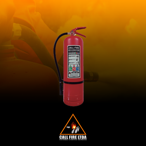 Extintor Para Fuegos ABC De 6 Kg - Sistema Contra Incendio